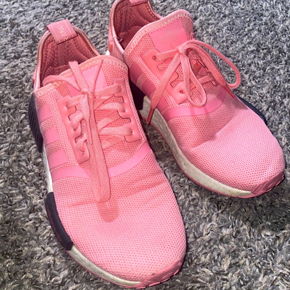 Strawberry pink sneakers